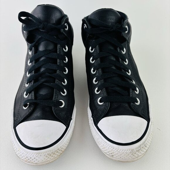 Converse CT All Star 149426C Unisex Mens 9 Wo’s 11 Black Leather High Sneakers - Picture 3 of 11